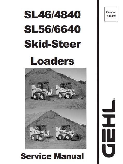 gehl skid steer depressurize|gehl sl4640 troubleshooting.